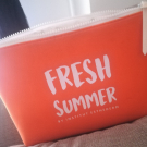 Swatch de anissafraise : Trousse de beauté Fresh summer, Institut Esthederm