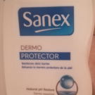 Swatch de anissafraise : Gel douche Dermo Protector, Sanex