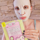 Swatch de lauriie31 : Deeply detoxifying green clay sheet mask, Aucune