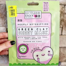 Swatch de lauriie31 : Deeply detoxifying green clay sheet mask, Aucune