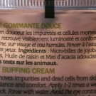 Swatch de flfl90 : Crème Gommante Douce Gommage doux visage, Caudalie