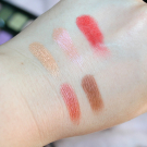 Swatch de ChoupnBeauty : Palette 35H Hot Spot, Morphe