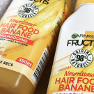 Swatch de Sofifi62 : Hair food banane shampoing, Garnier Fructis