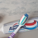 Swatch de Gabhy : Triple Protection Menthe Douce, Aquafresh