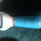 Swatch de Catarina : Râpe pour les pieds Scholl Velvet Smooth Express Pedi, Scholl