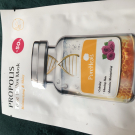 Swatch de Catarina : Propolis rose calus mask, Nature & Découvertes
