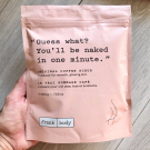 Swatch de VeroToulouse : Original coffee scrub, Frank Body