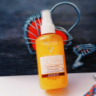 Swatch de steph.pubert : Eau de protection solaire hale sublimé SPF 50, Vichy