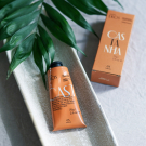 Swatch de TanushGrice : Crème mains Ekos Castanha, Natura Brasil