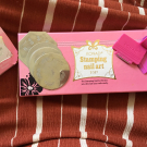 Swatch de Arc-en-ciel06 : Stamping nail art B set, Konad