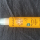Swatch de olfalaforce : Spray Solaire Lacté SPF50, Caudalie