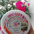 Swatch de Patixa : Baume Corps Gourmand à l'Huile de Monoï de Tahiti, Marilou Bio