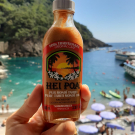 Swatch de Maribel : Pur Monoï Tahiti Nacrés Or, Hei Poa