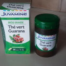 Swatch de marsolo : Brule graisse THE VERT/GUARANA, Juvamine