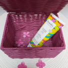 Swatch de @rebellecherie : Gel de douche gourmand a la banane, Kadalys