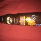 Swatch de Sabtest : Brume protectrice SPF 30, Hawaiian Tropic