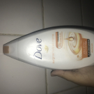 Swatch de Sabtest : Gel Douche Mon Soin Cocooning, Dove