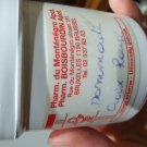 Swatch de Trustyyy : Pommade croix-rouge, Blancrème