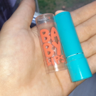 Swatch de Hopesia : Baby Lips Baume à Lèvres Teinté, Maybelline New York