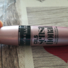 Swatch de Lorenza38 : Cils sensational volume effet évantail, Maybelline New York