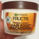 Swatch de Maëva08 : Hair food macadamia Masque Lissant Garnier Fructis, Garnier