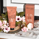 Swatch de It's Blossom Tea : Crème mains Ekos Castanha, Natura Brasil