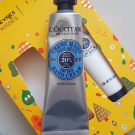 Swatch de Gabhy : Crème Mains Karité, L'Occitane
