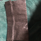 Swatch de Catarina : Trousse à paillettes noir, Avène