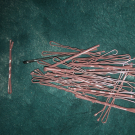 Swatch de Catarina : Barrette pour chignon marron, Centrakor