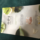 Swatch de Catarina : Masque ultra hydratant au beurre de karité et huile de macadamia, O. P. I