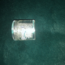 Swatch de Catarina : Paillettes argentées, NPW