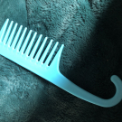 Swatch de Catarina : Peigne démêloir bleu, Gifi