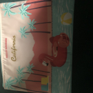 Swatch de Catarina : Trousse de toilette California, Monoprix