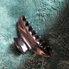 Swatch de Catarina : Pince noire brillante, Centrakor