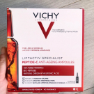 Swatch de VeroToulouse : Ampoules Anti-Âge Liftactiv Peptide-c, Vichy