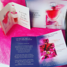 Swatch de Vina62 : La Vie est Belle Eau de parfum, Lancôme
