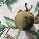 Swatch de amlmz : L'Absolu Rouge, Lancôme