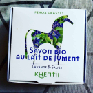 Swatch de Aurora39 : Savon bio au lait de jument, Laboratoire Paysane