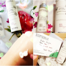 Swatch de Aurora39 : La crème de jour au concombre blanc, Mademoiselle Saint Germain