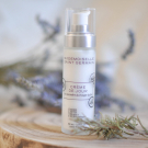 Swatch de Juste Sarah : La crème de jour au concombre blanc, Mademoiselle Saint Germain