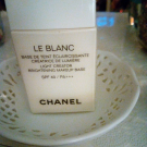 Swatch de Verlec : Le Blanc de Chanel, Chanel