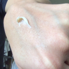 Swatch de MiaKC : La crème visage Supernature, Huygens Paris