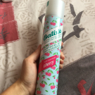 Swatch de Jyjy21 : Shampoing Sec Cherry, Batiste