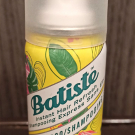 Swatch de Nessa.B : Shampoing Sec Original, Batiste