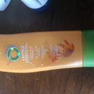 Swatch de Catarina : Après shampooing volumisant, Herbal Essences
