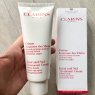 Swatch de VeroToulouse : Crème jeunesse des mains, Clarins