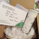 Swatch de Aurora39 : La crème de jour au concombre blanc, Mademoiselle Saint Germain