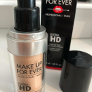 Swatch de liliie9 : Fond de Teint HD - Fond de Teint Couvrance Invisible, Make Up For Ever