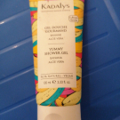 Swatch de kbouchez69 : Gel de douche gourmand a la banane, Kadalys