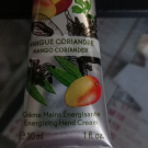 Swatch de lisette-lisa140597 : Crème mains énergisante Mangue Coriandre, Yves Rocher